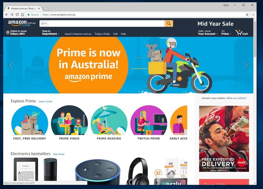 Amazon Prime in Australia costs just A59 per year techAU